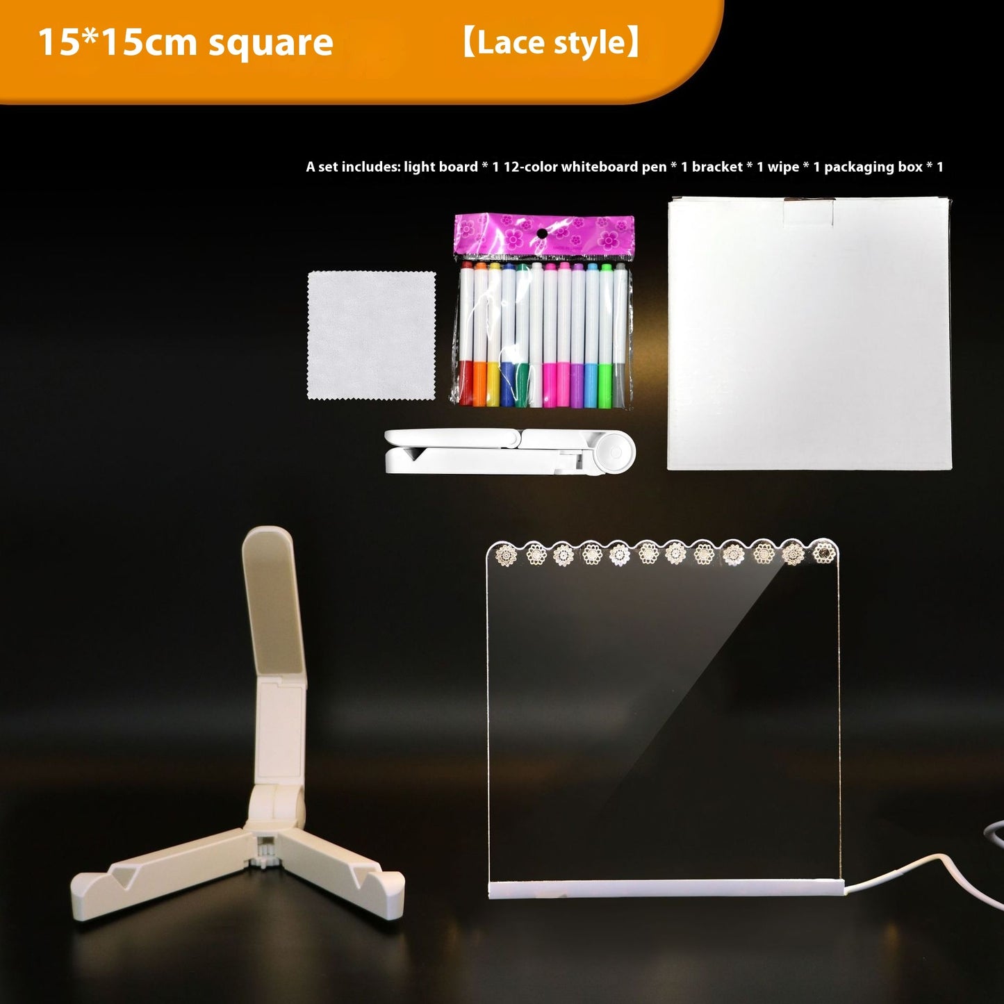 GlowNote™ LED Acrylic Message Board