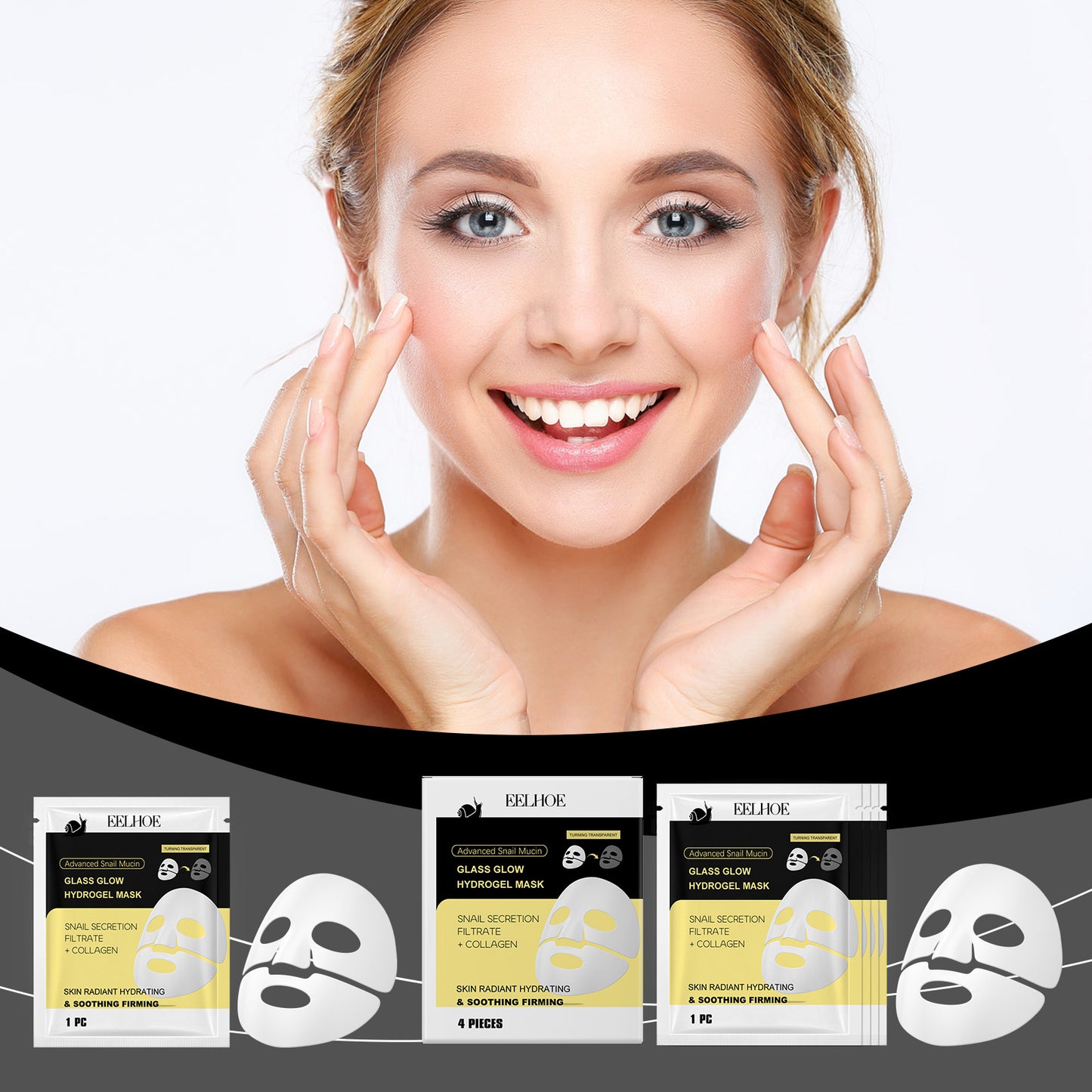 Snail Mucin Moisturizing Firming Skin MASK