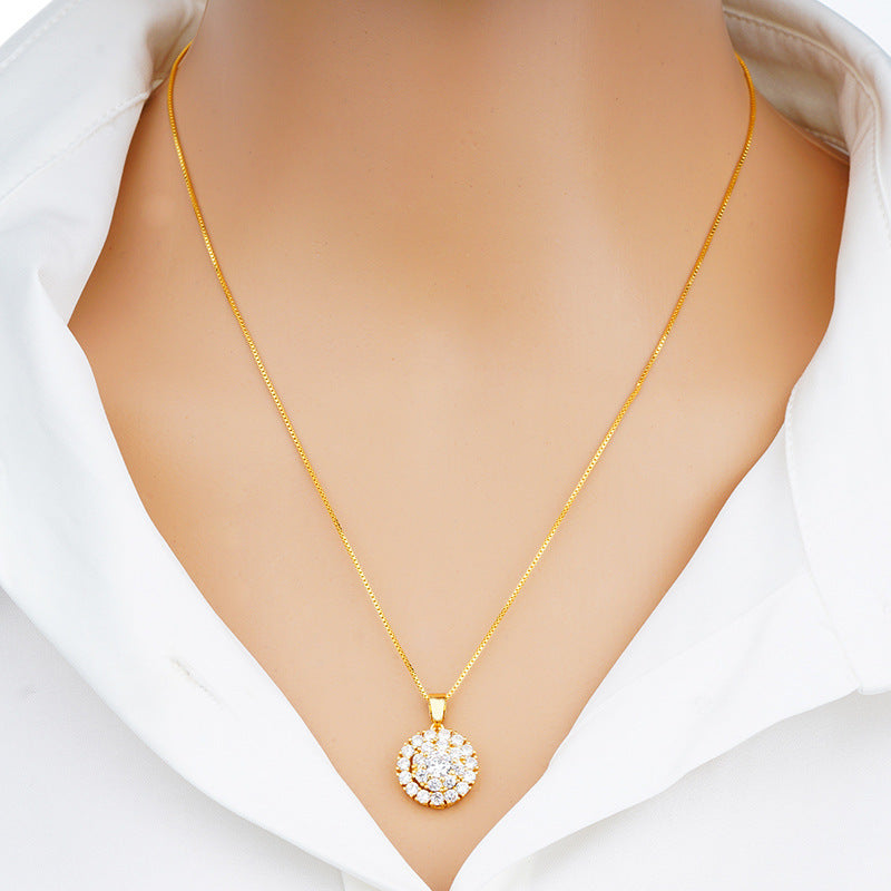 EternaShine™ Rotating Crystal Pendant