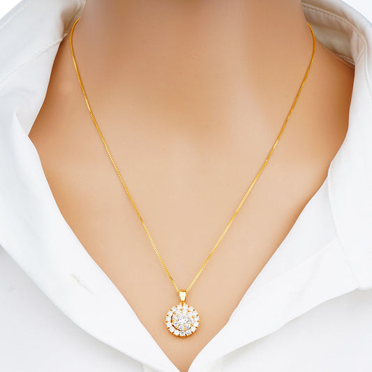 EternaShine™ Rotating Crystal Pendant