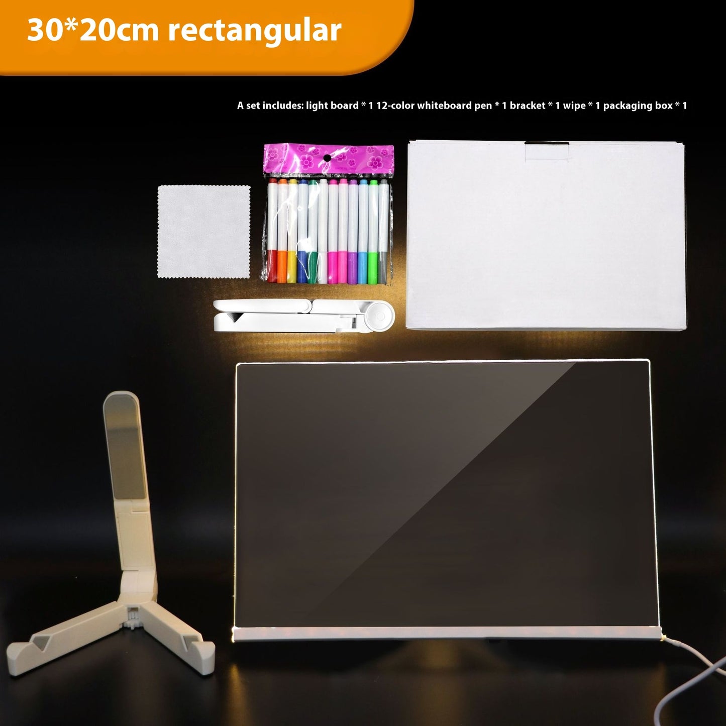 GlowNote™ LED Acrylic Message Board